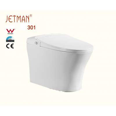 China sanitary ware smart toilet WaterMark SAA approved one piece bidge toilet